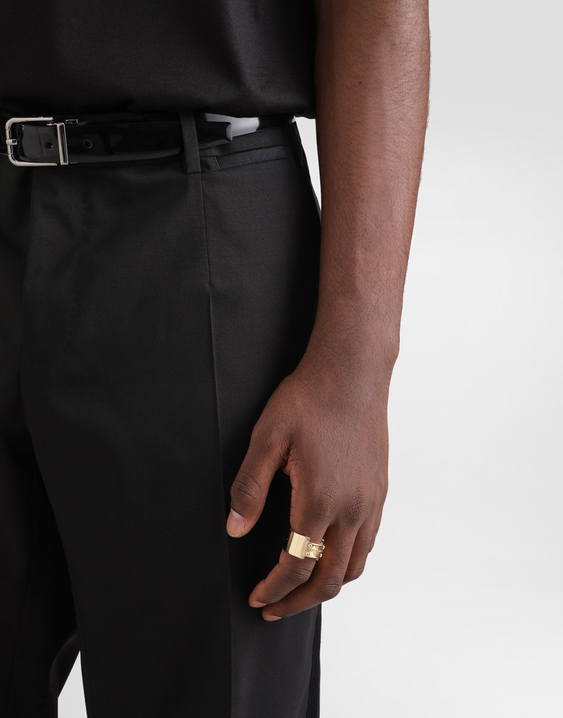 Dolce & Gabbana Ring with Dolce&Gabbana logo tag outlook