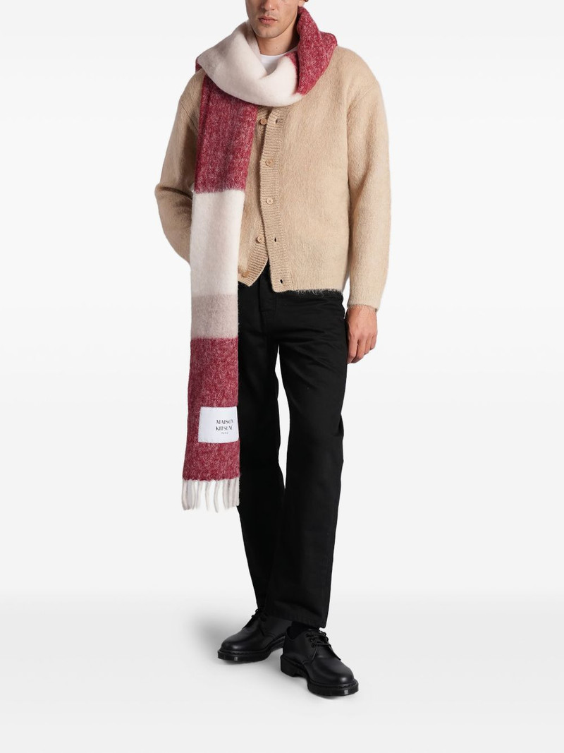 Maison Kitsuné button-fastening cardigan outlook