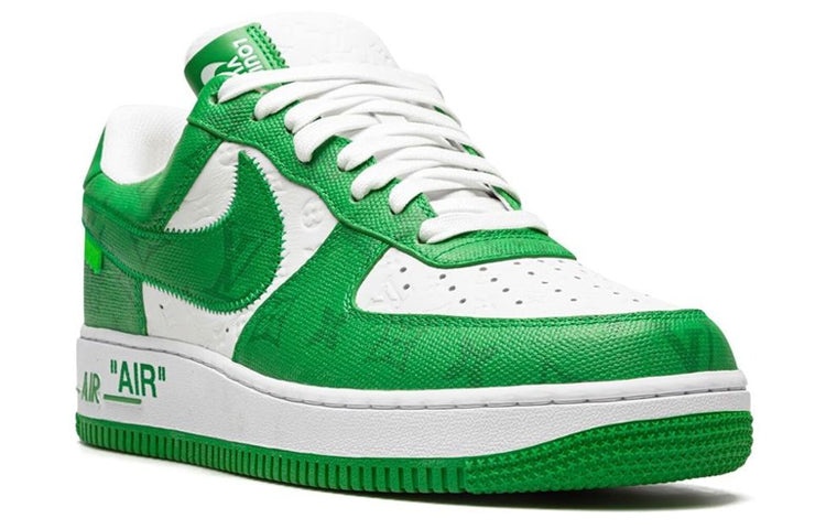 Nike x LOUIS VUITTON LV Air Force 1 Low 'Green White' 1A9V9V - 2