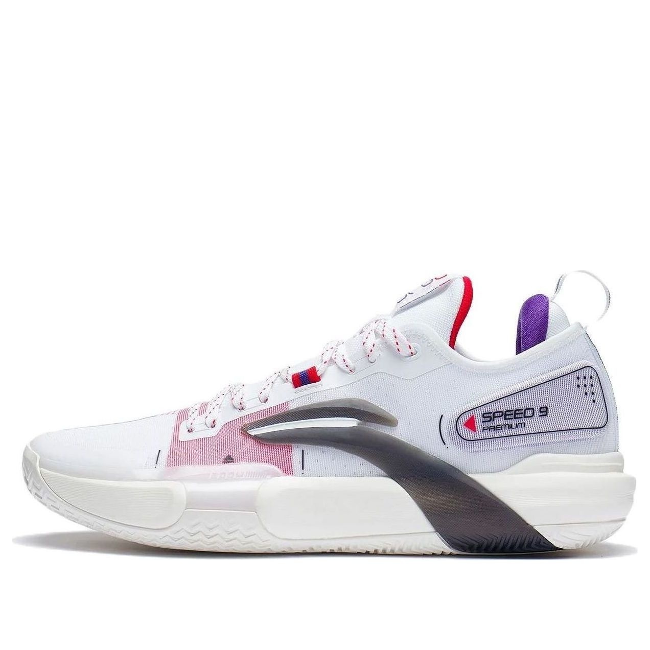 Li-Ning Speed 9 Premium 'White Pink' ABAS071-2 - 1