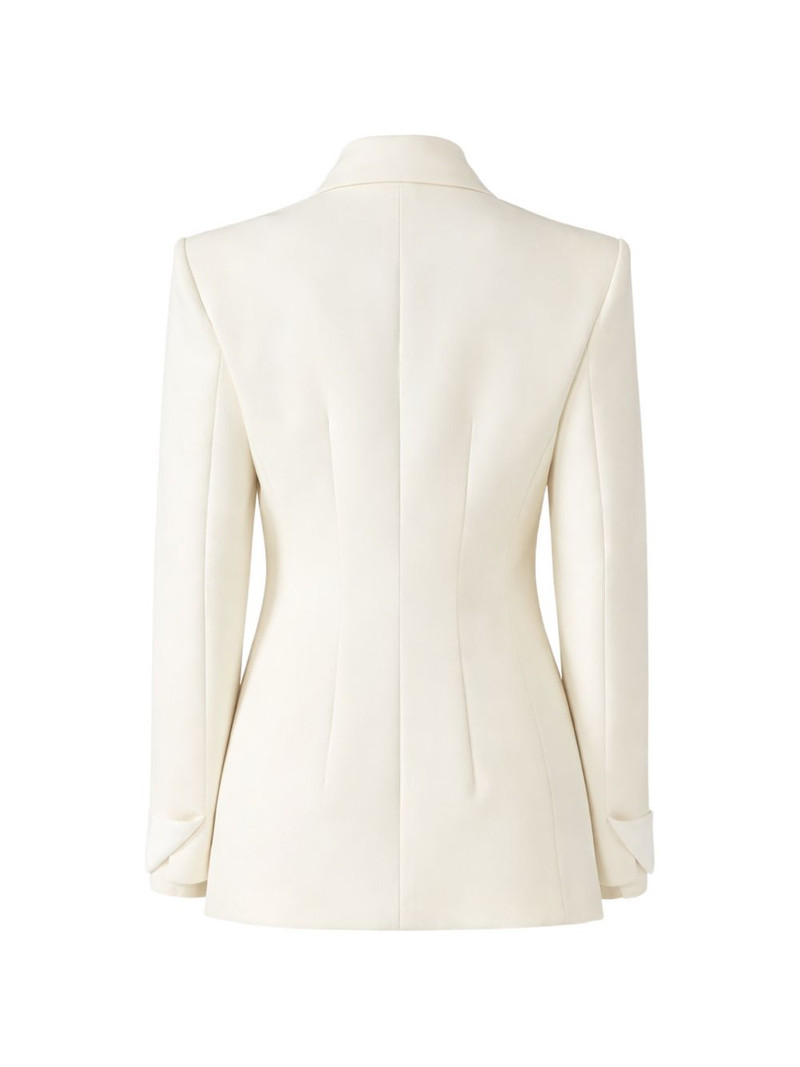 SA SU PHI double-breasted peak-lapels blazer outlook