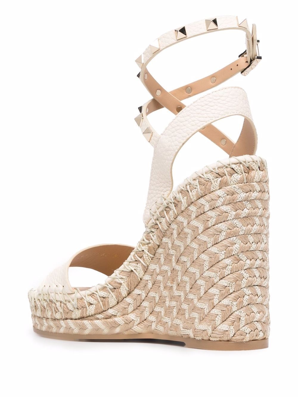 Rockstud wedge sandals - 3