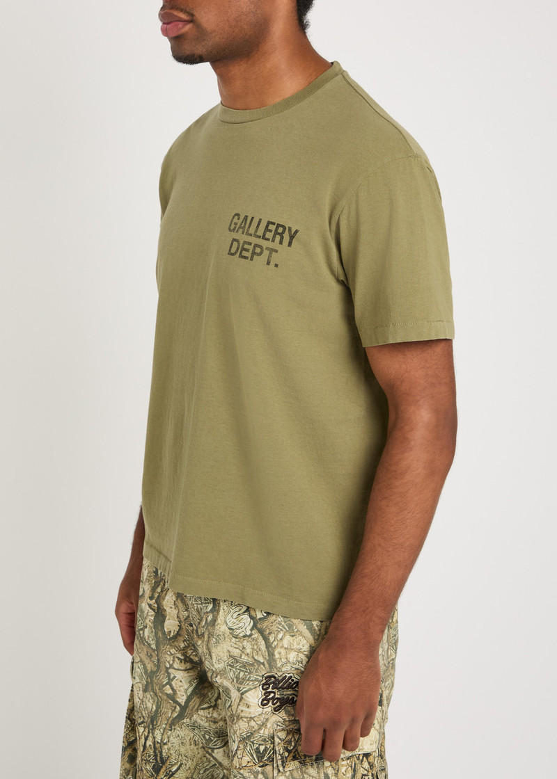 GALLERY DEPT. Gallery Dept. Logo-print Cotton T-shirt outlook
