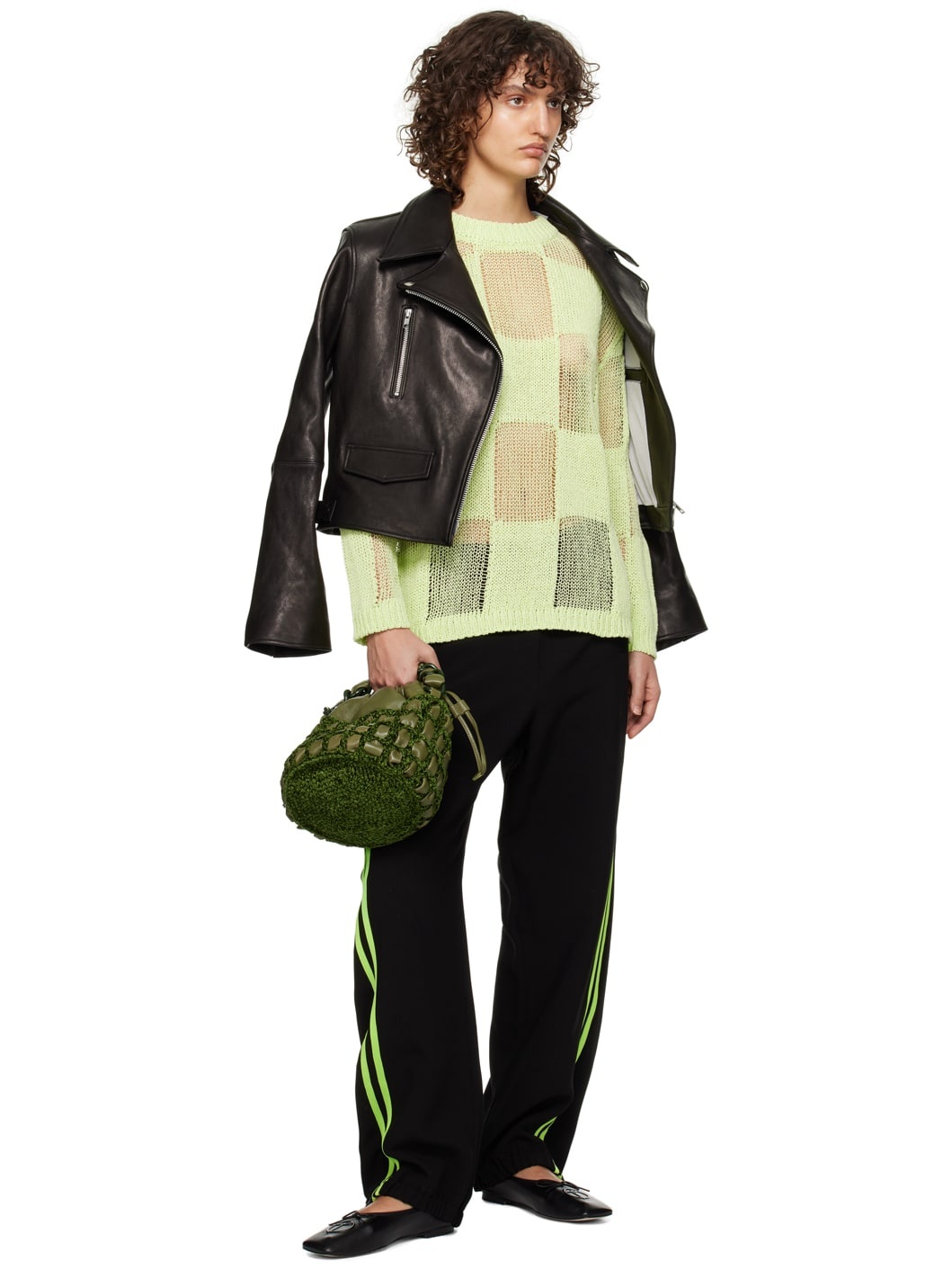Green Check Sweater - 4