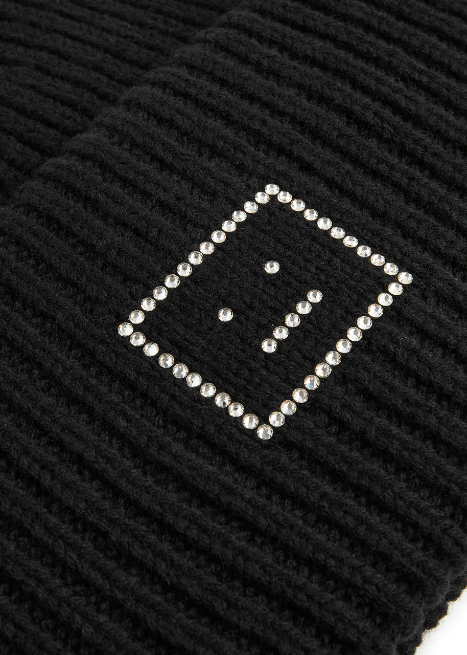 Logo-embellished wool beanie - 2