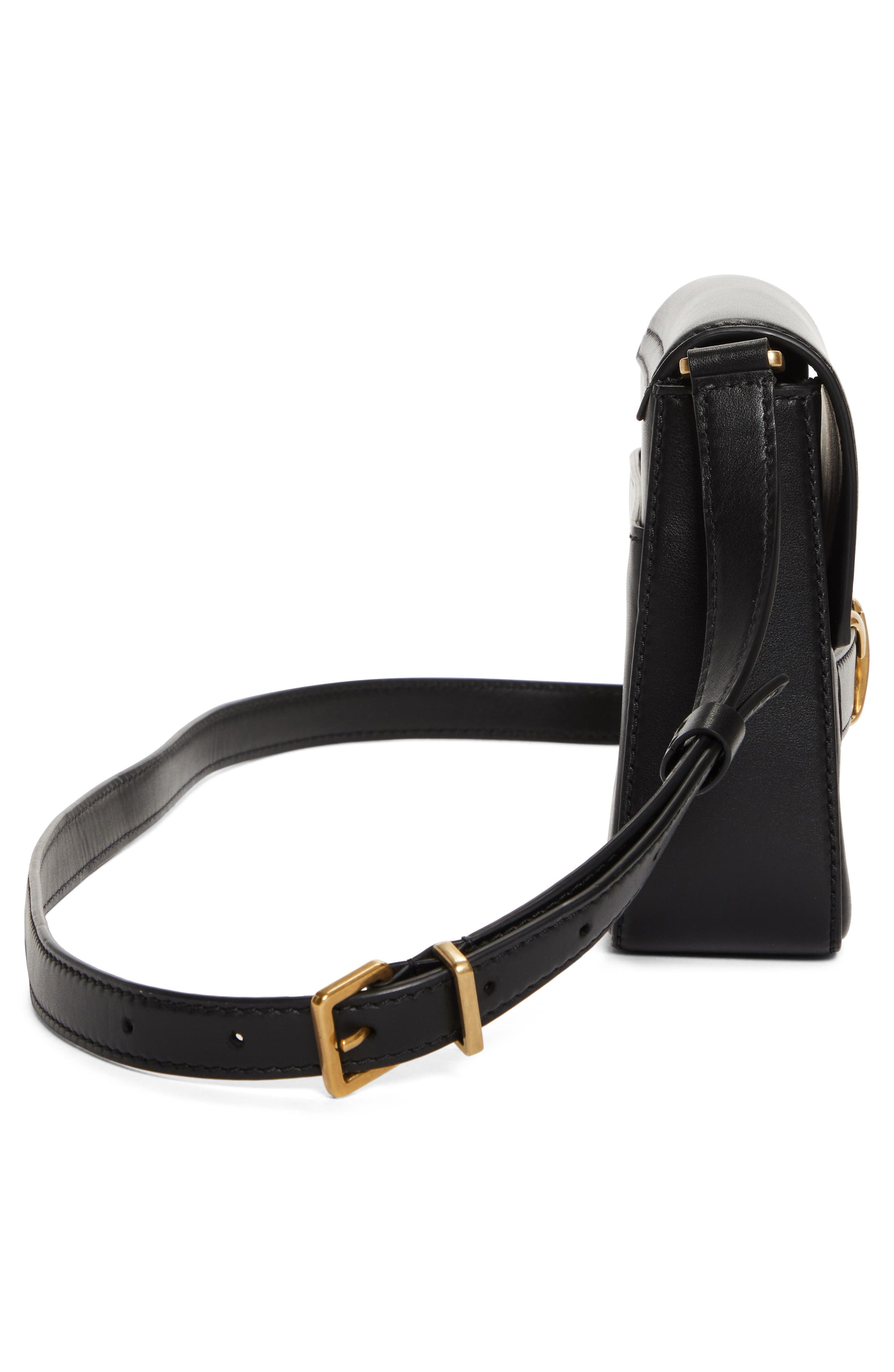 Proenza Schouler Box Leather Shoulder Bag in Black at Nordstrom - 6