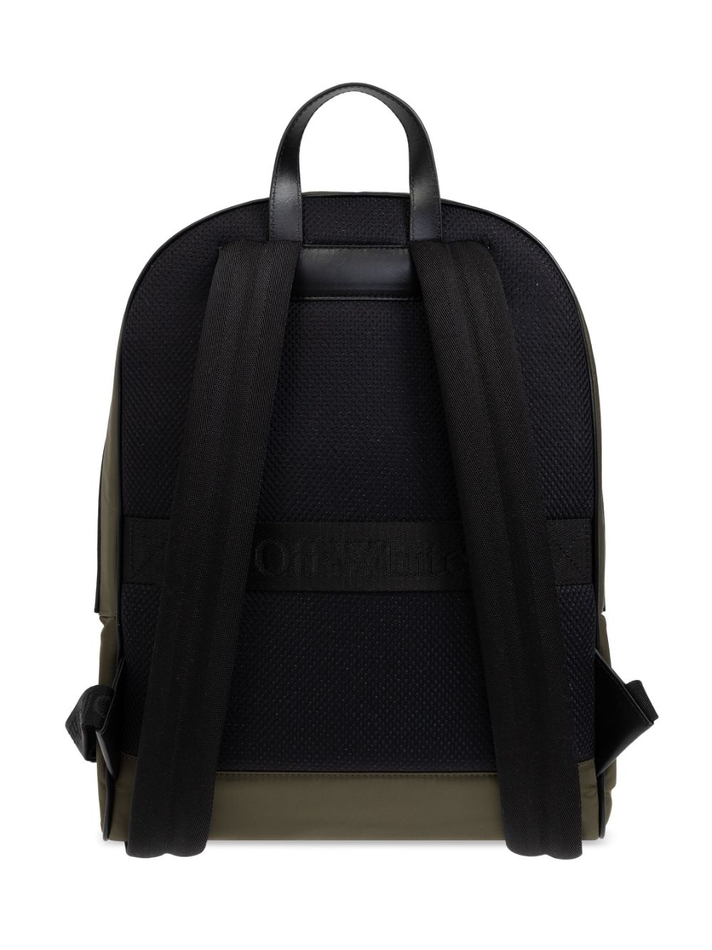 logo-embroidered backpack - 3