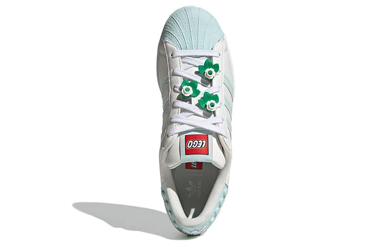 adidas (WMNS) adidas LEGO x Superstar 'Clear White Ice Mint' GX7206 -  GX7206 | REVERSIBLE