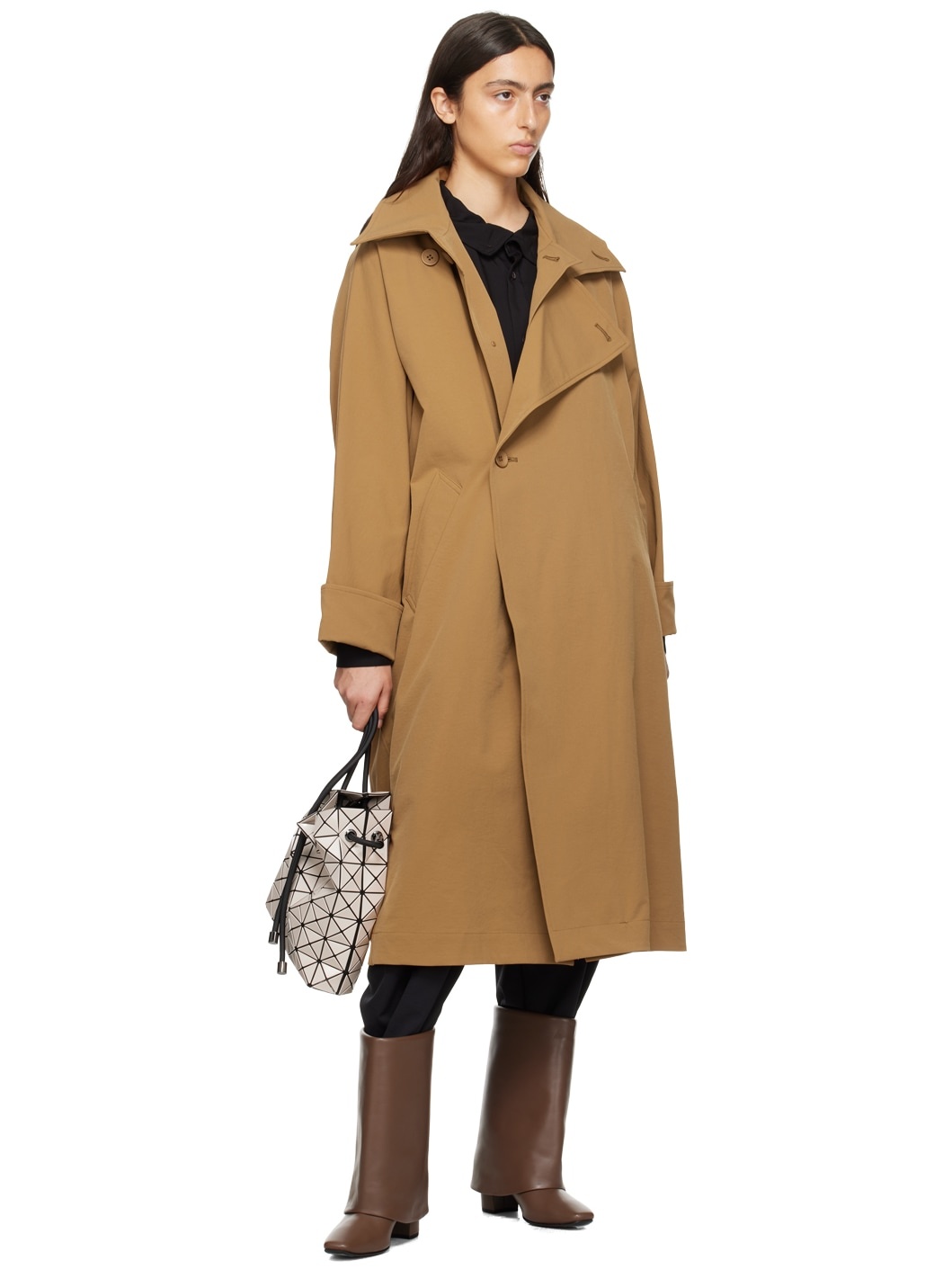 Brown Canopy Coat - 4