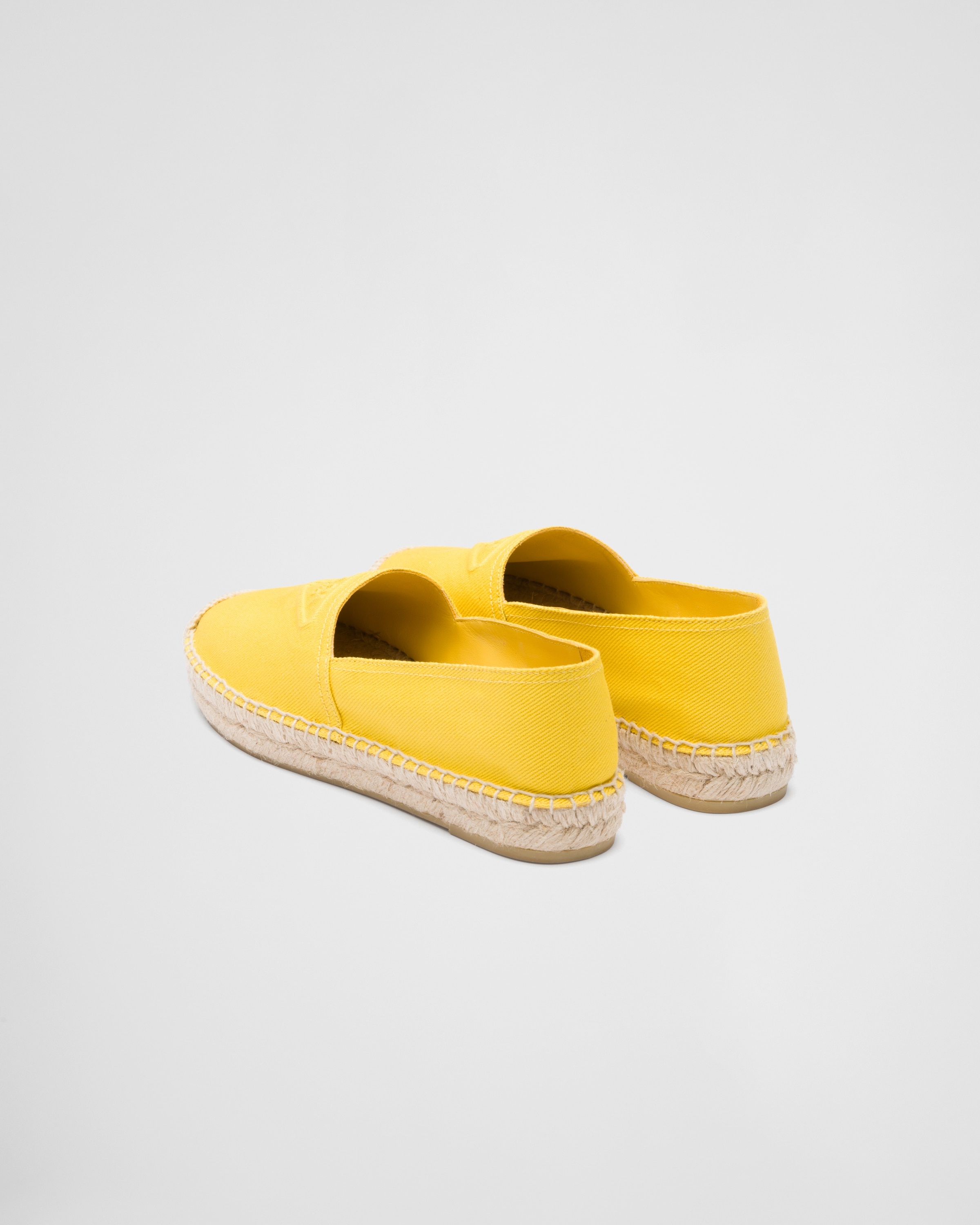 Cotton drill espadrilles - 5