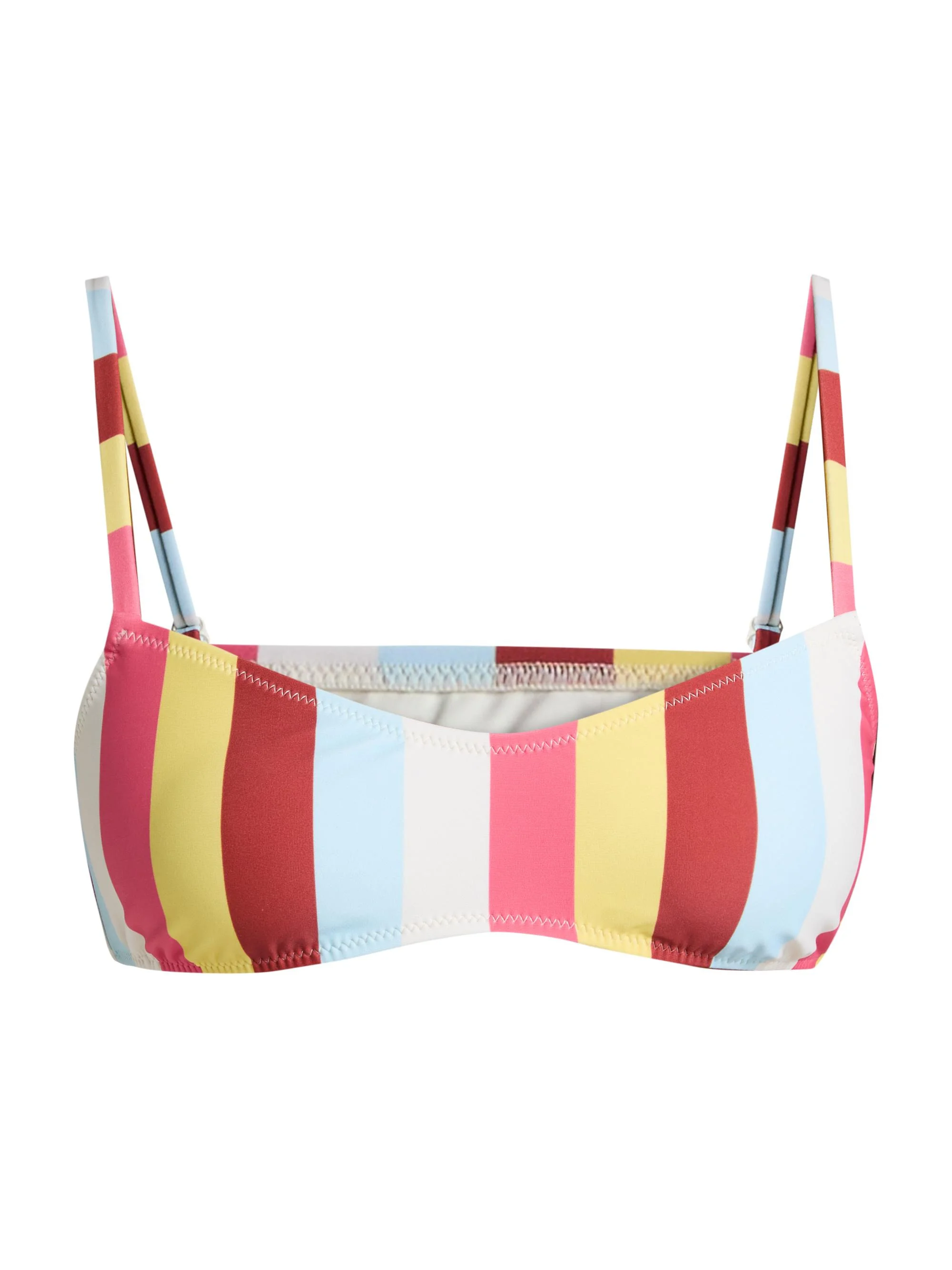 Women's The Rachel Stripe Bikini Top - Symi Stripe - 1