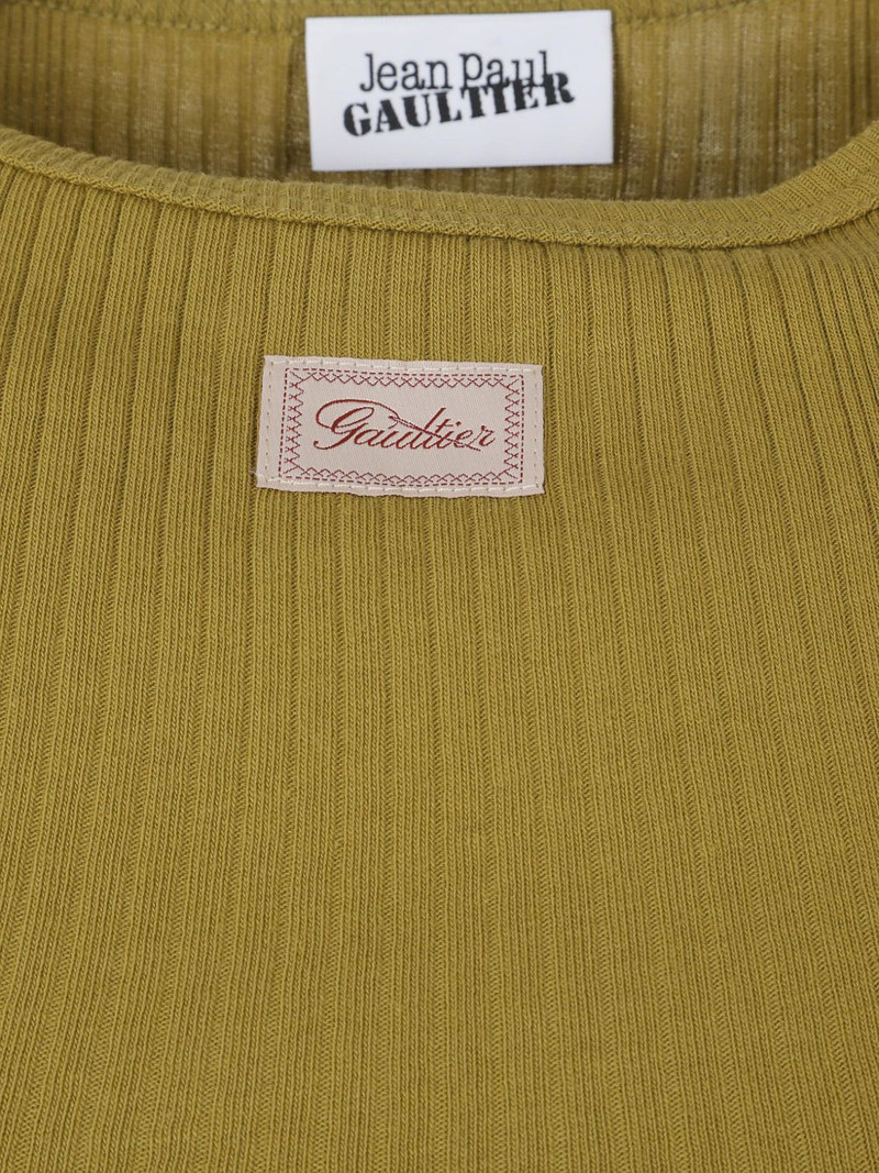 ribbed patch baby T-shirt 3