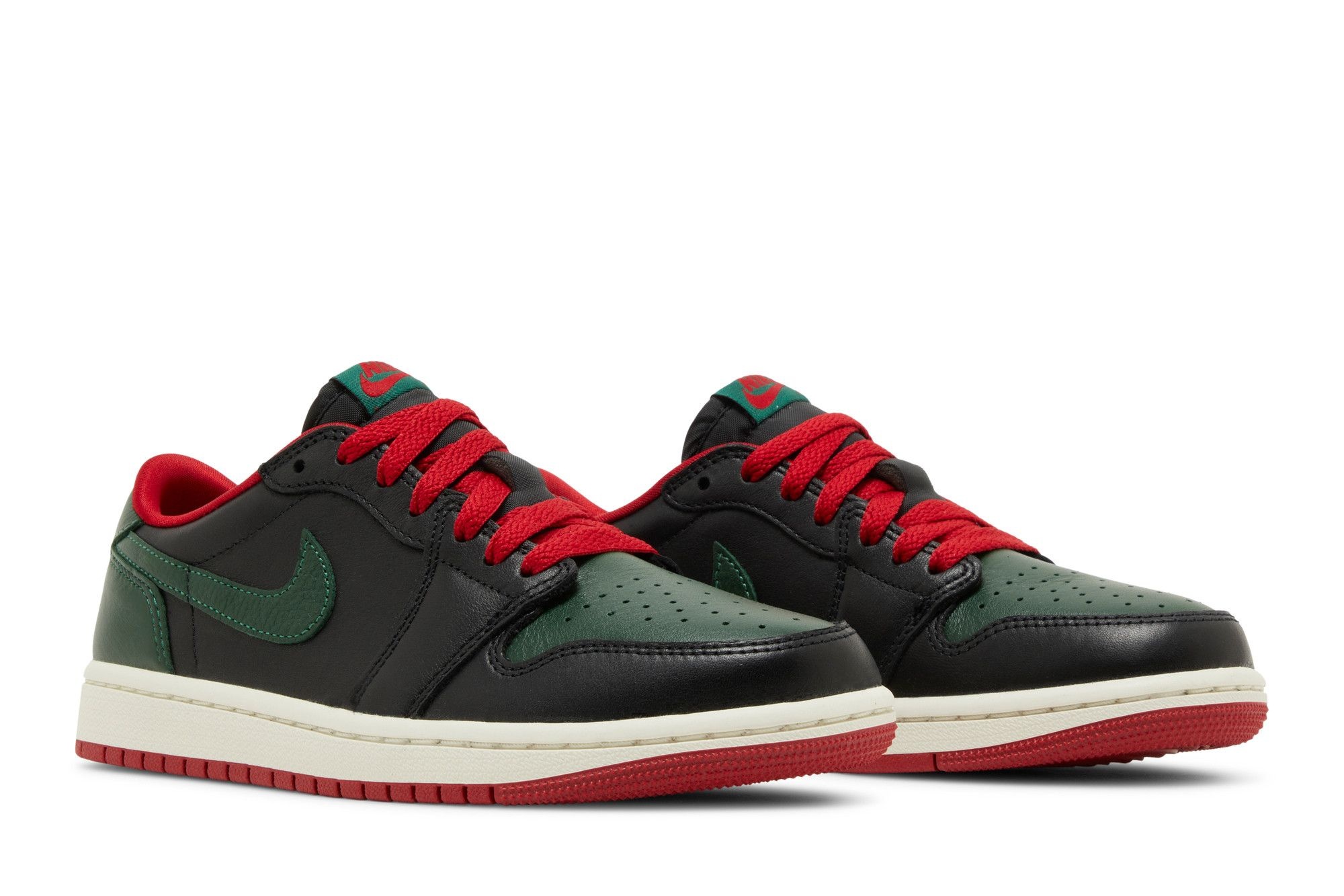 Wmns Air Jordan 1 Retro Low OG 'Black Gorge Green' - 8