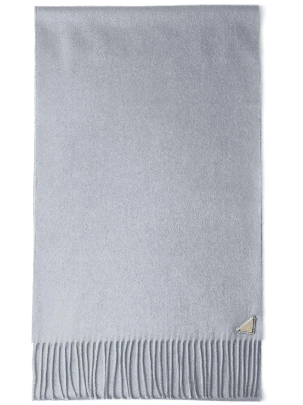 enamel triangle-logo scarf - 1