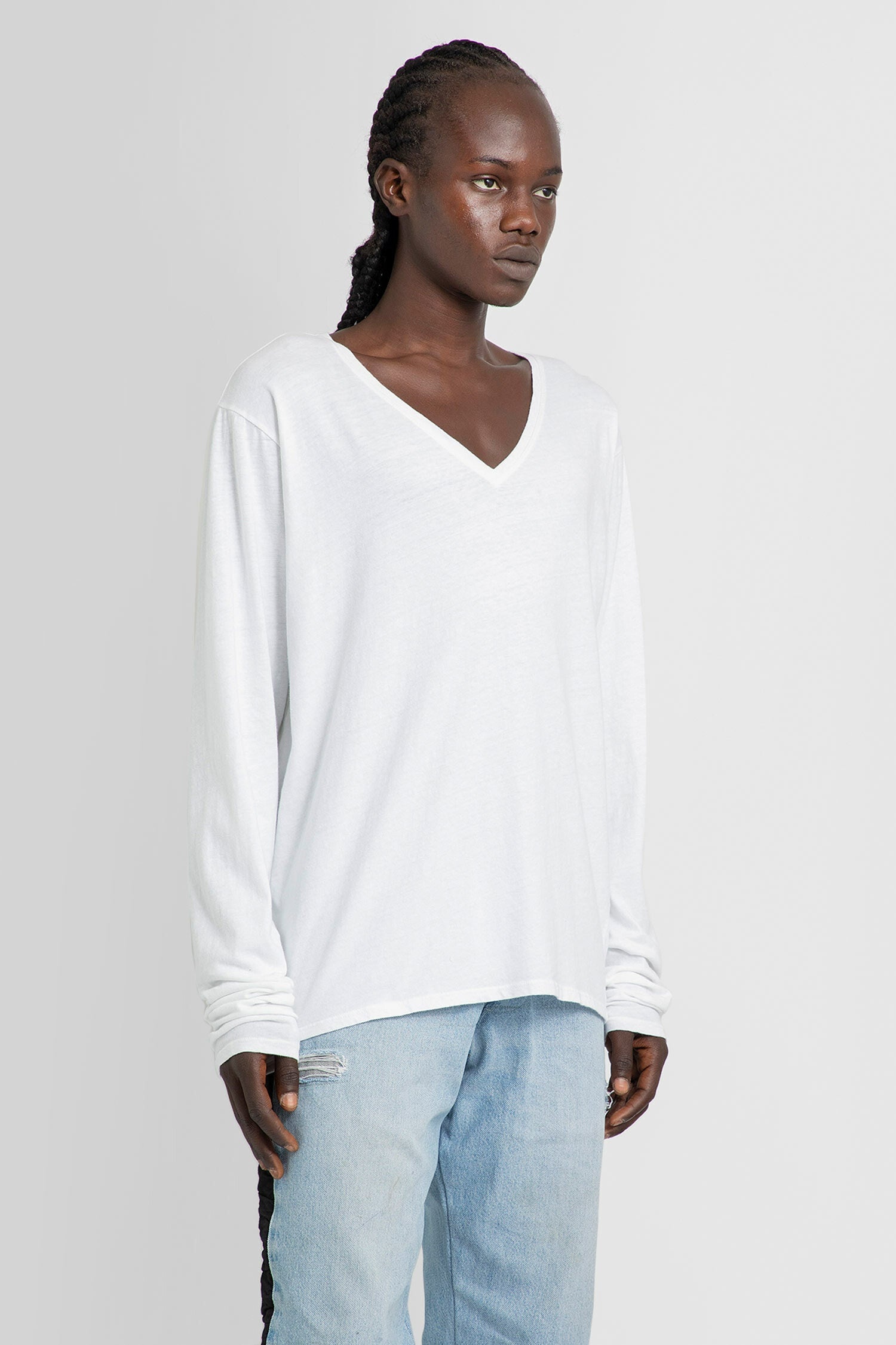 GREG LAUREN MAN WHITE T-SHIRTS - 2