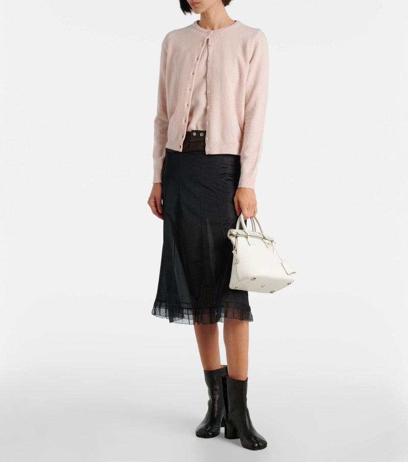 Maison Margiela Four Stitches virgin wool cardigan outlook