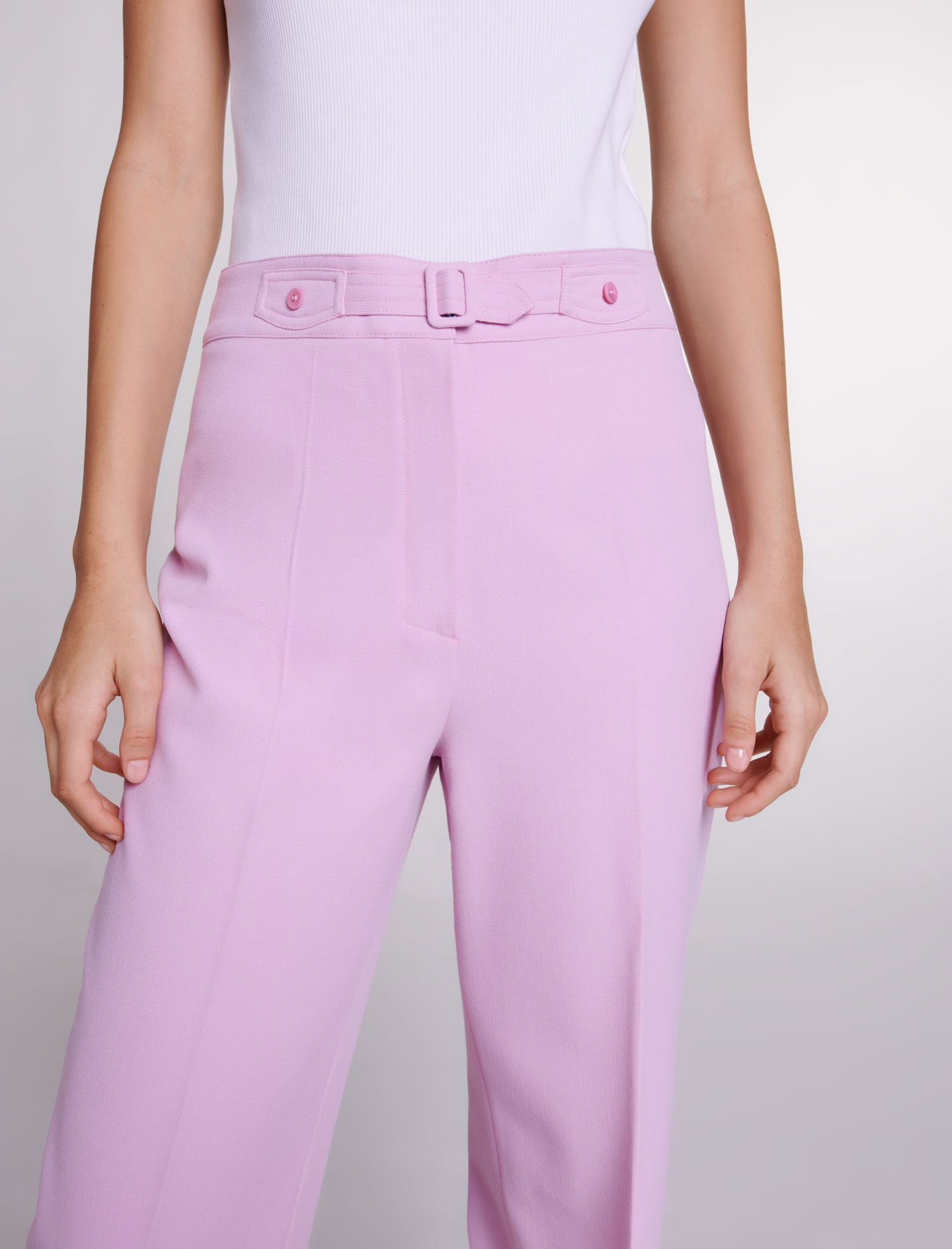 Wide-leg suit trousers - 3