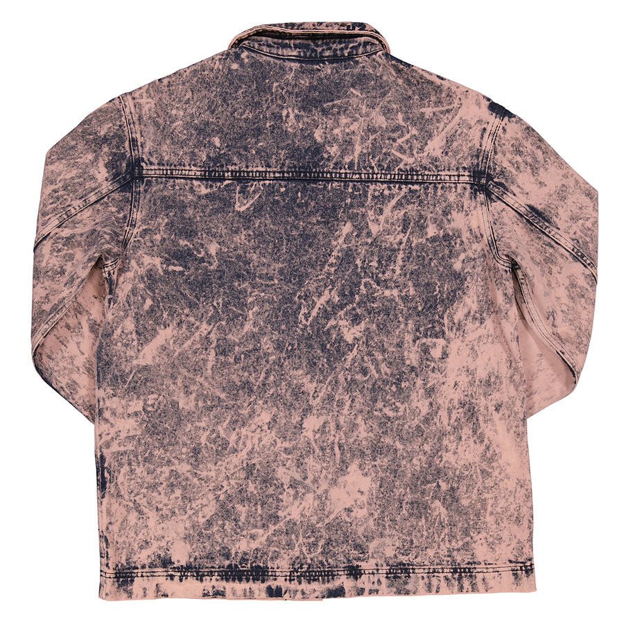 Etudes Hopper Overdye Denim Pink Shirt Jacket - 6
