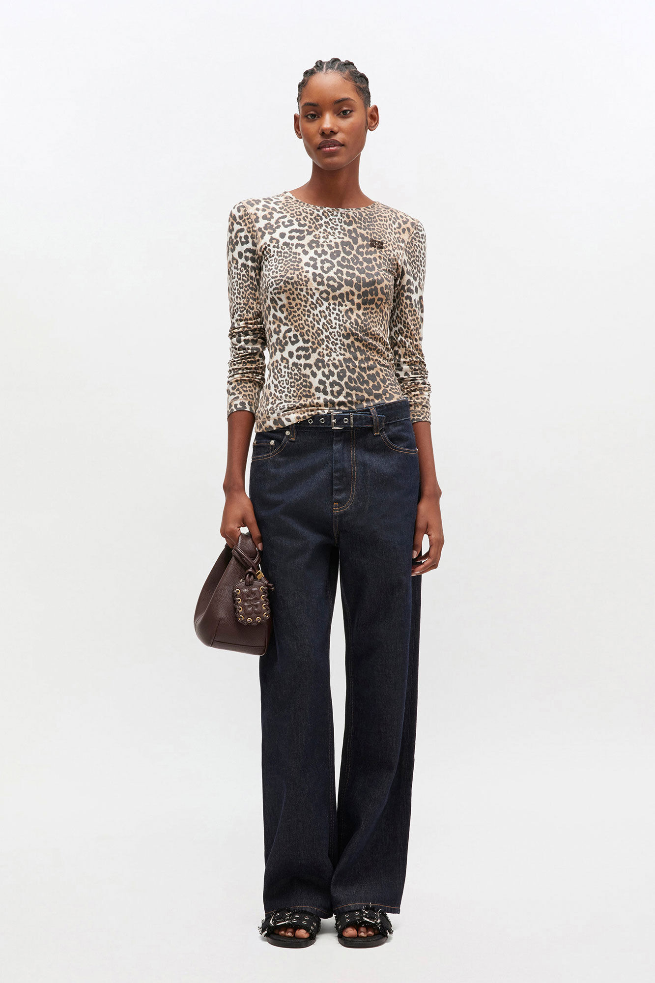 LEOPARD RIB LONG SLEEVE - 2
