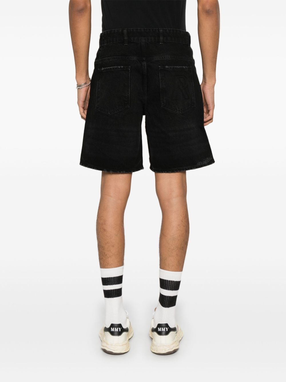 R10T Tailored denim shorts - 4