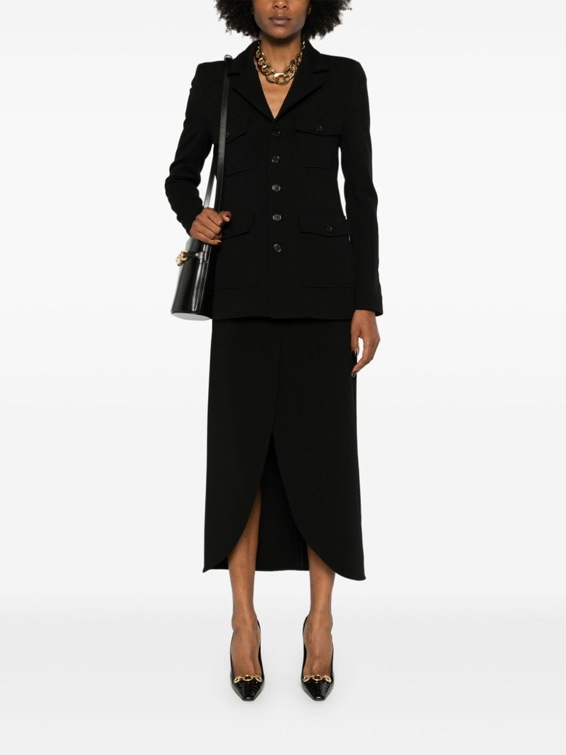 SAINT LAURENT Saharienne four-pocket blazer outlook