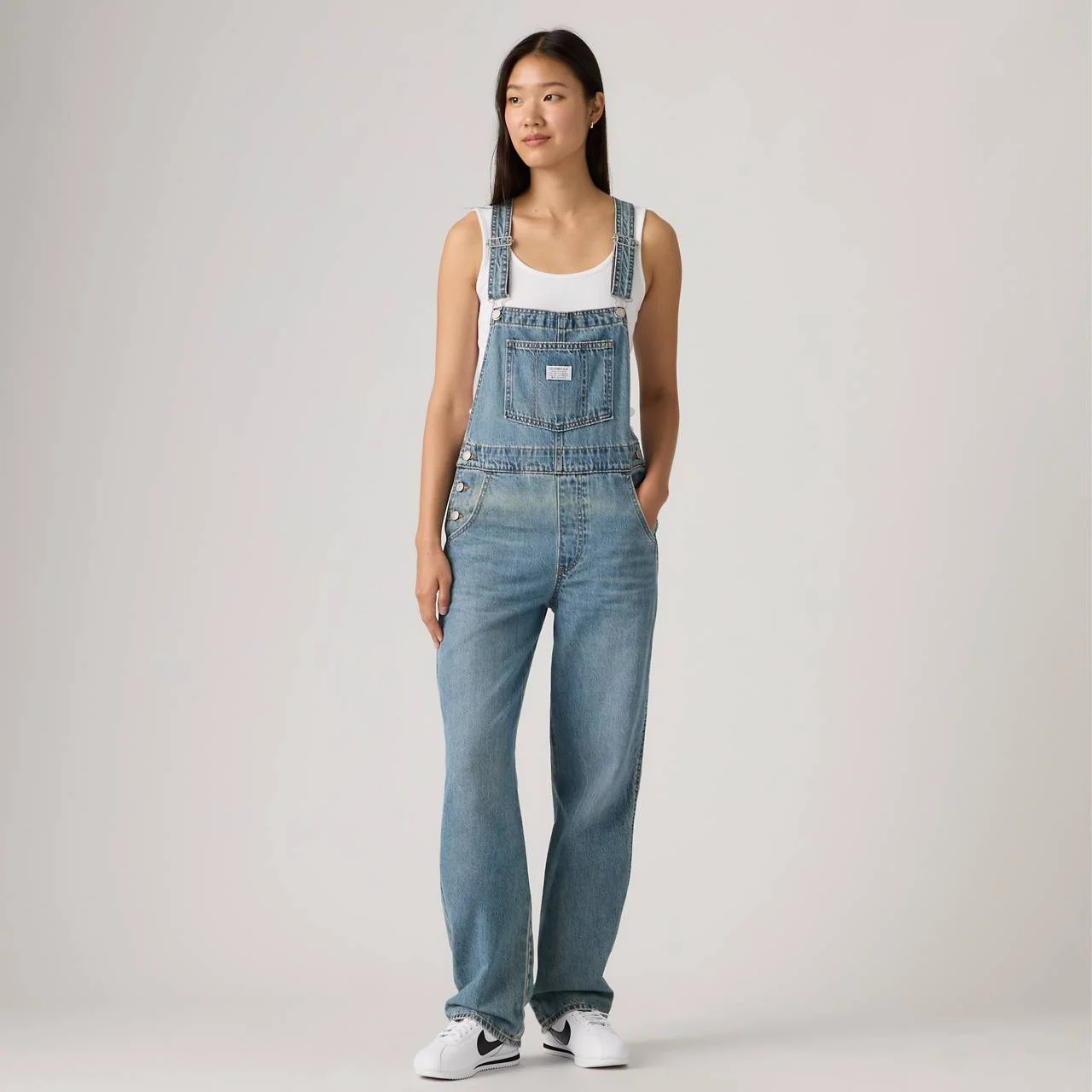 VINTAGE DENIM OVERALLS - 1
