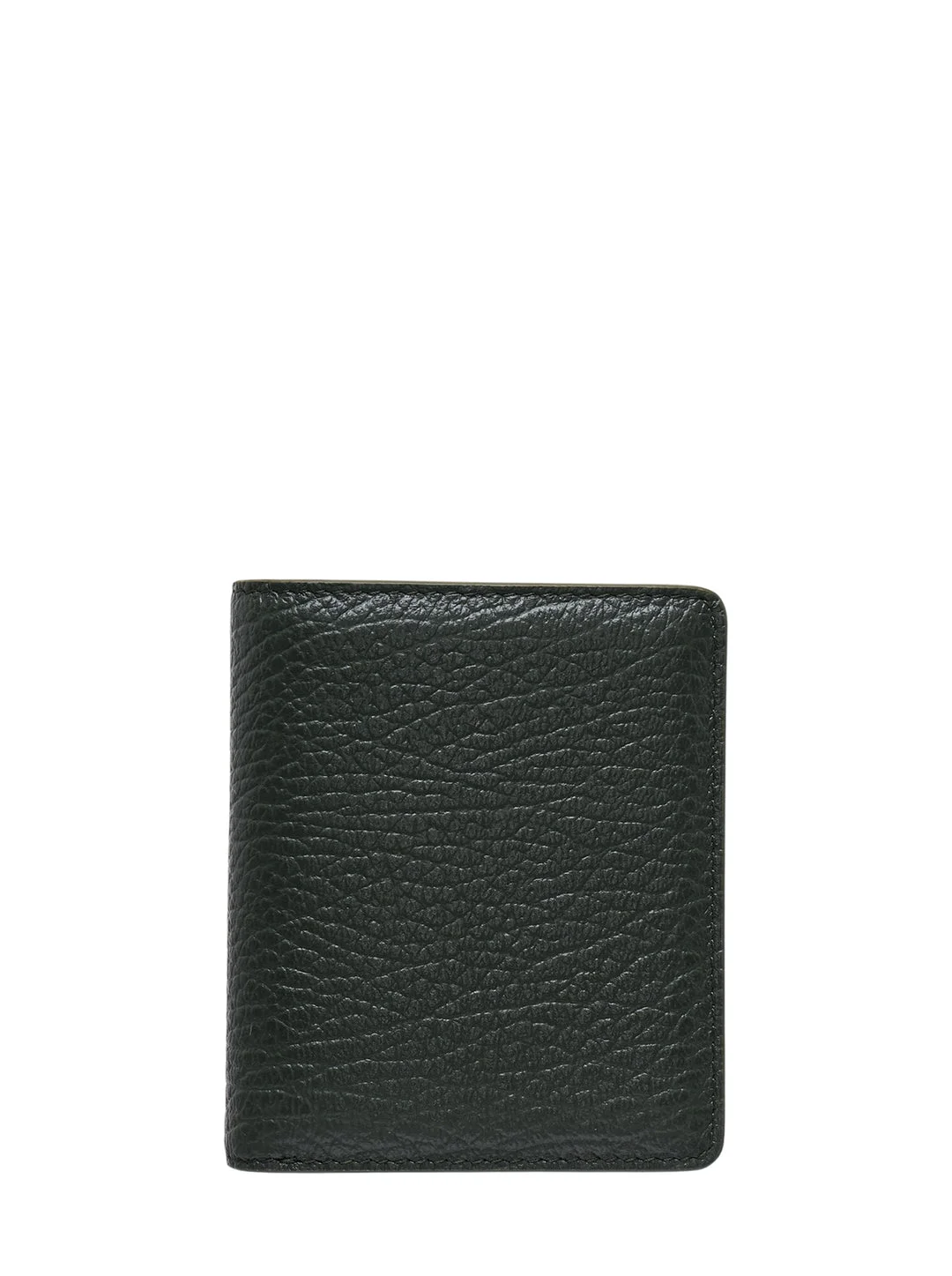 Embossed Grainy Leather Bifold Wallet - 1