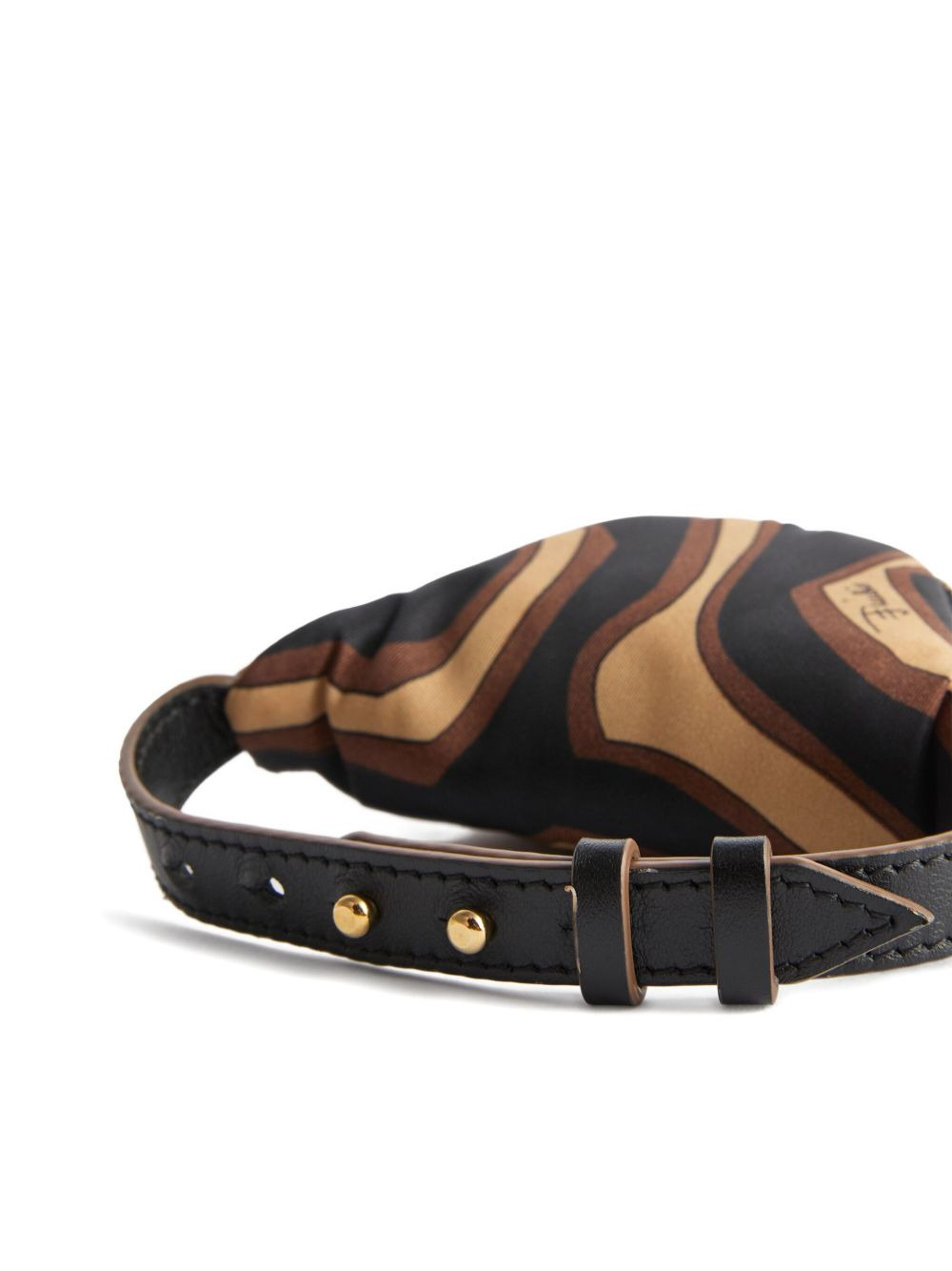 Yummy leather-strap printed coin purse - 4