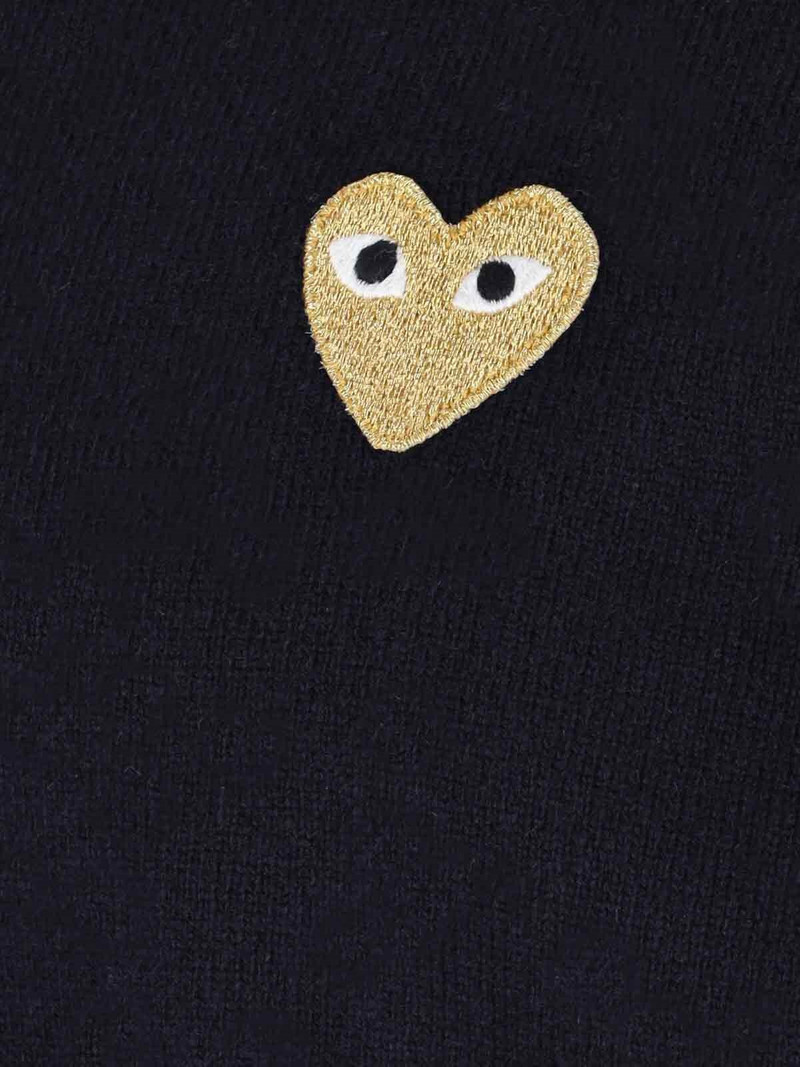 Comme des Garçons PLAY LOGO CARDIGAN outlook