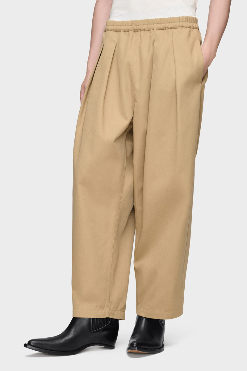 Maison Margiela Dropped-Rise Cotton Trousers outlook