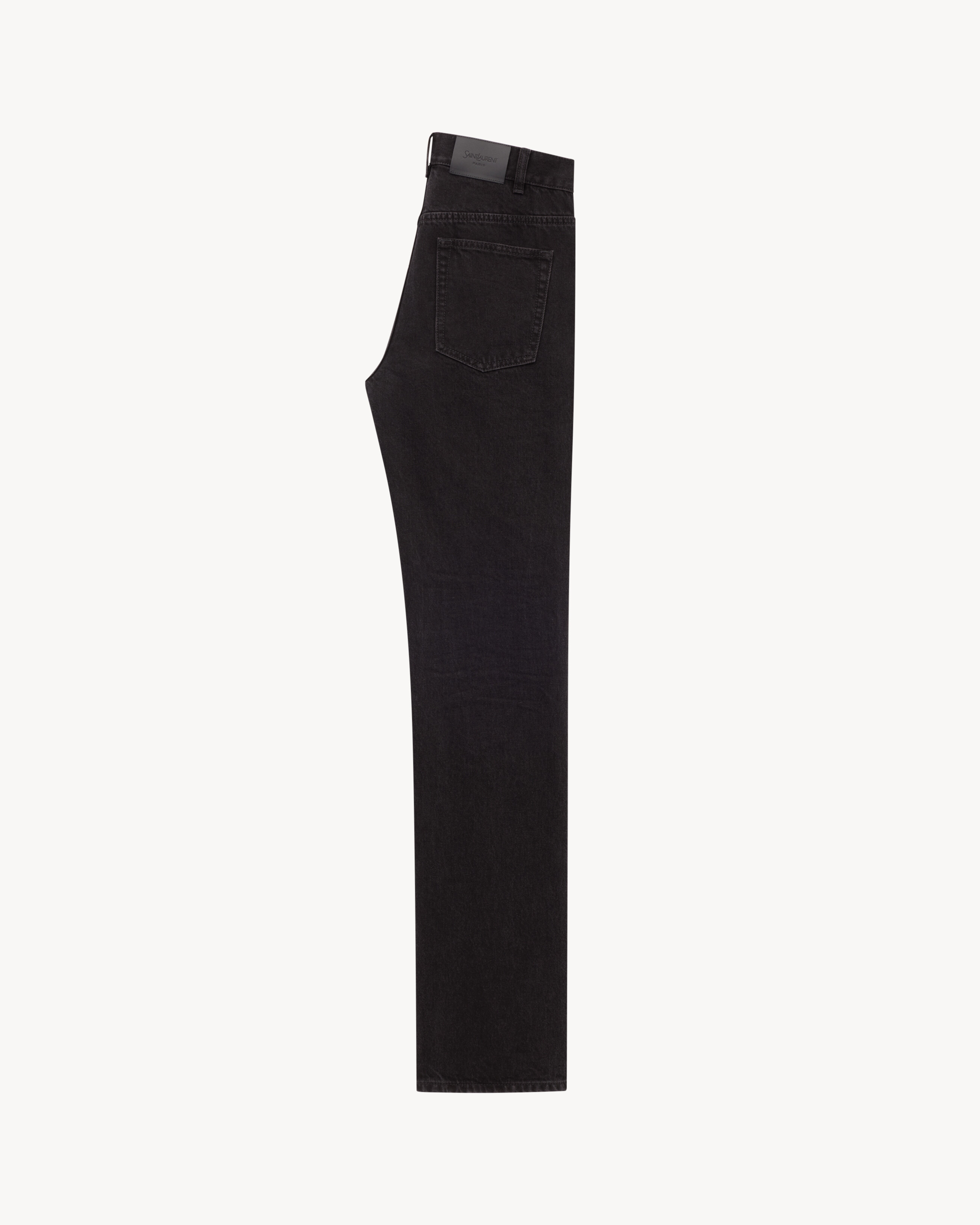 NICO LOW-RISE JEANS IN BERLIN BLACK DENIM - 2