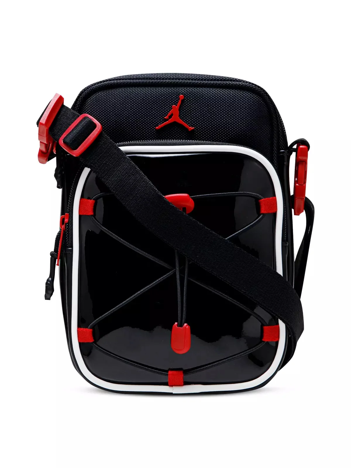 Festival Crossbody Bag - Black/Red - 1