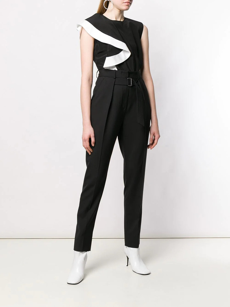 Givenchy pleated high-rise trousers outlook