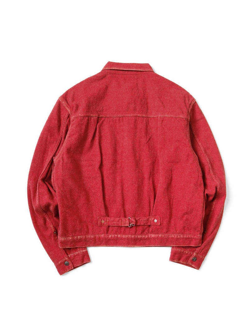 Kapital KAPITAL Twill Aging-Wool 1st JKT 'CHARCOAL' outlook