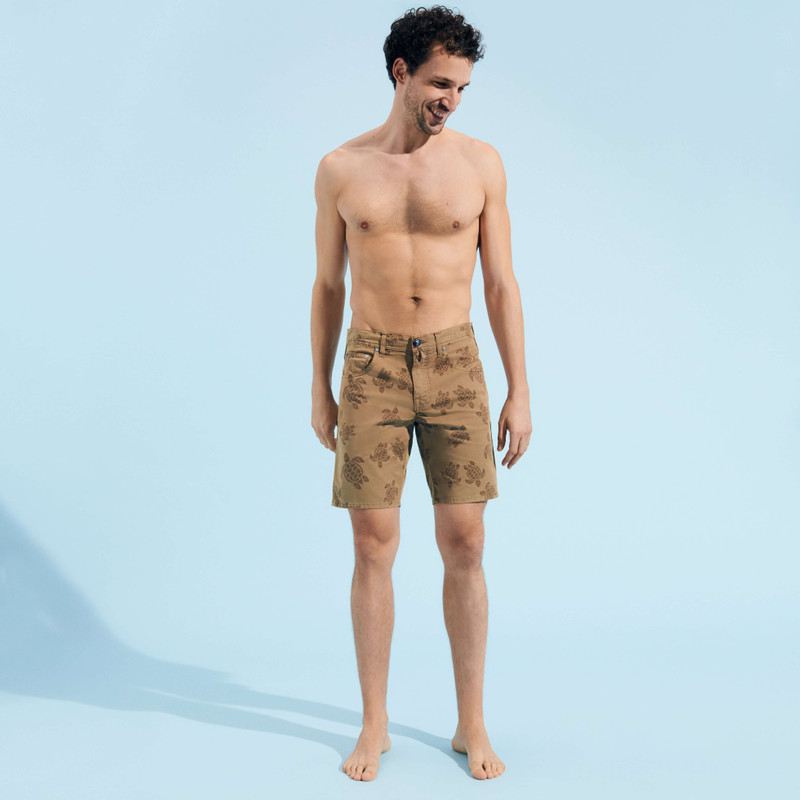 Men Bermuda Trunks Ronde des Tortues 6