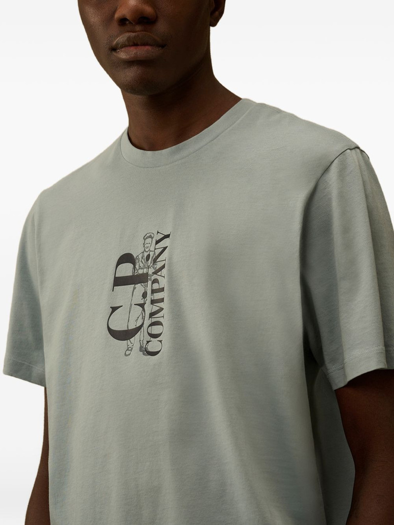 30/1 graphic-print cotton T-shirt 5