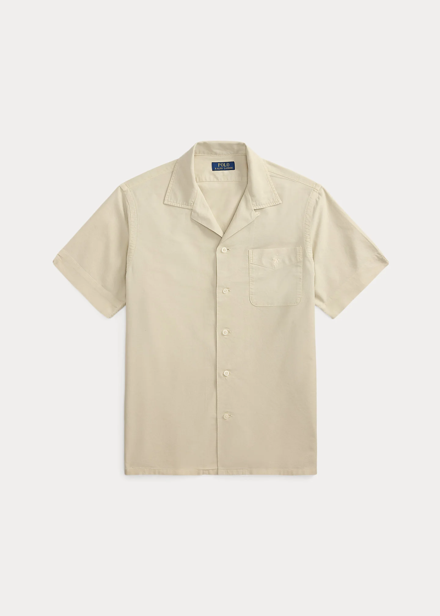 Classic Fit Garment-Dyed Oxford Shirt - 1