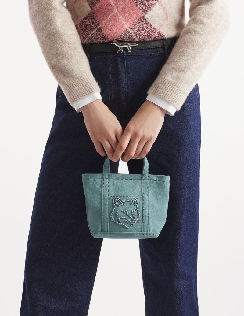 Maison Kitsuné FOX HEAD MINI TOTE outlook