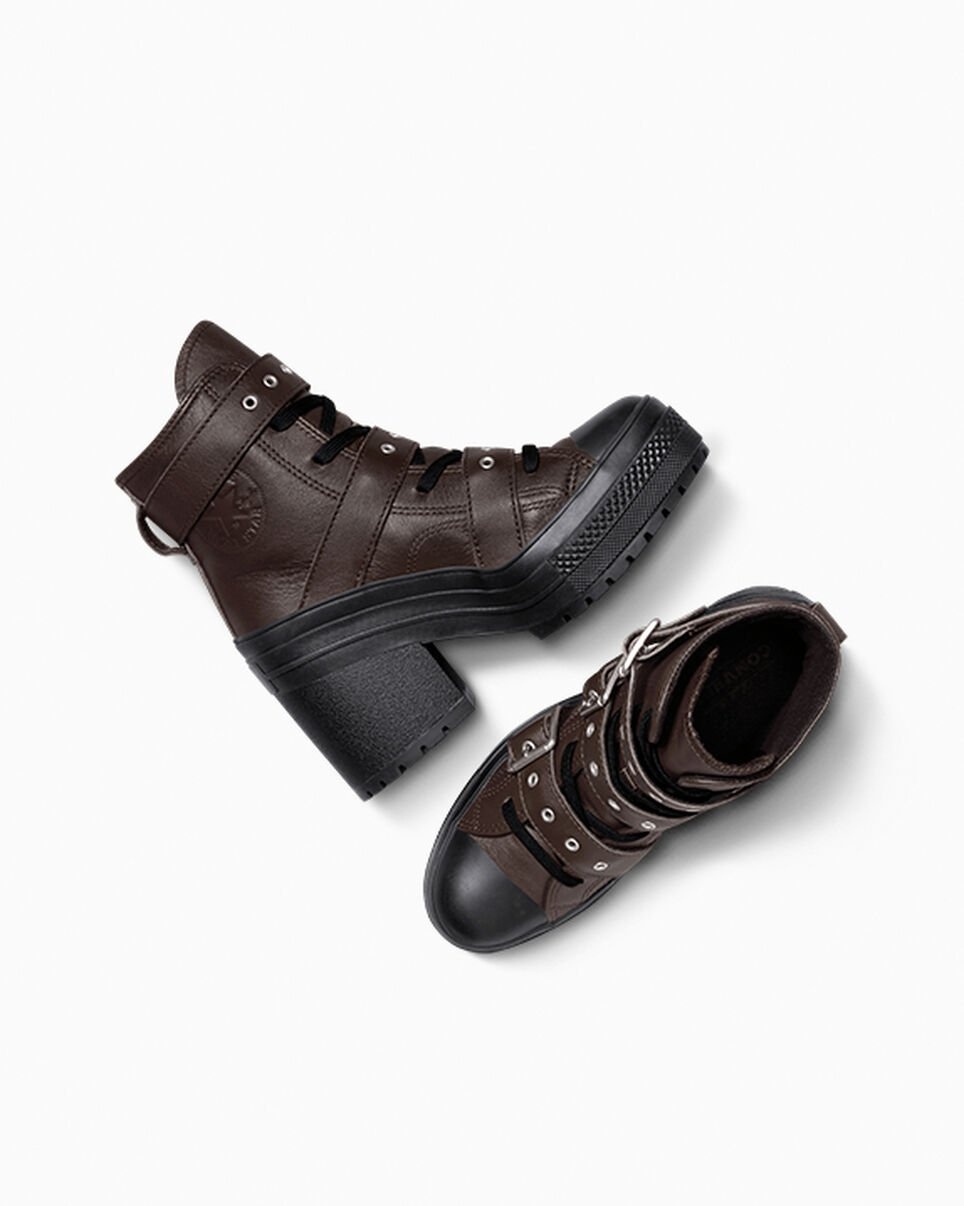 Chuck 70 De Luxe Heel Leather & Buckles - 5