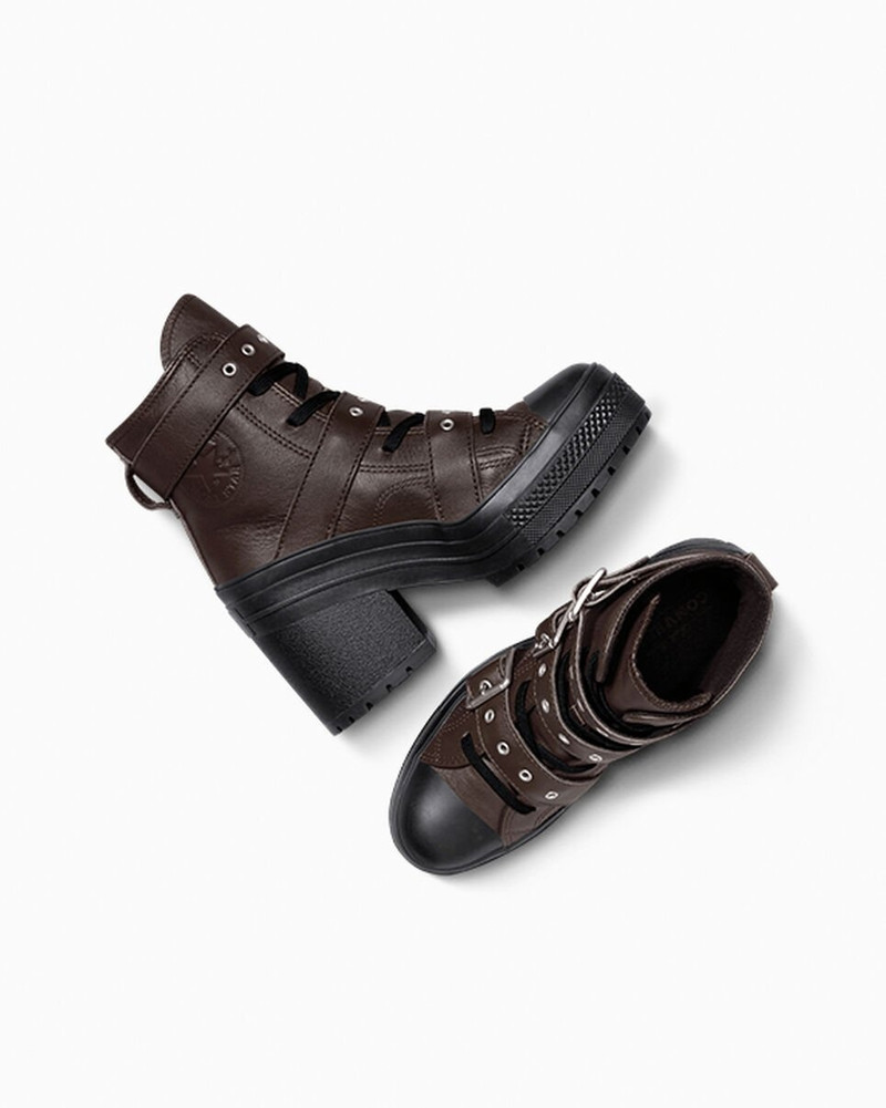 Chuck 70 De Luxe Heel Leather & Buckles 5