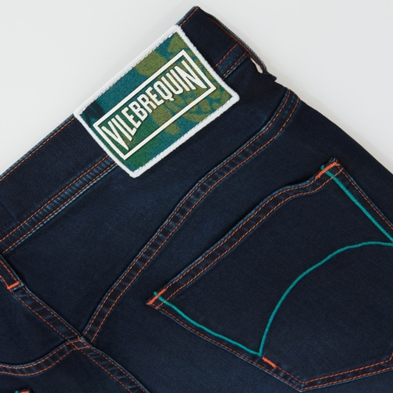 Men denim Bermuda Shorts printed 1988 Turtles Graffiti 7