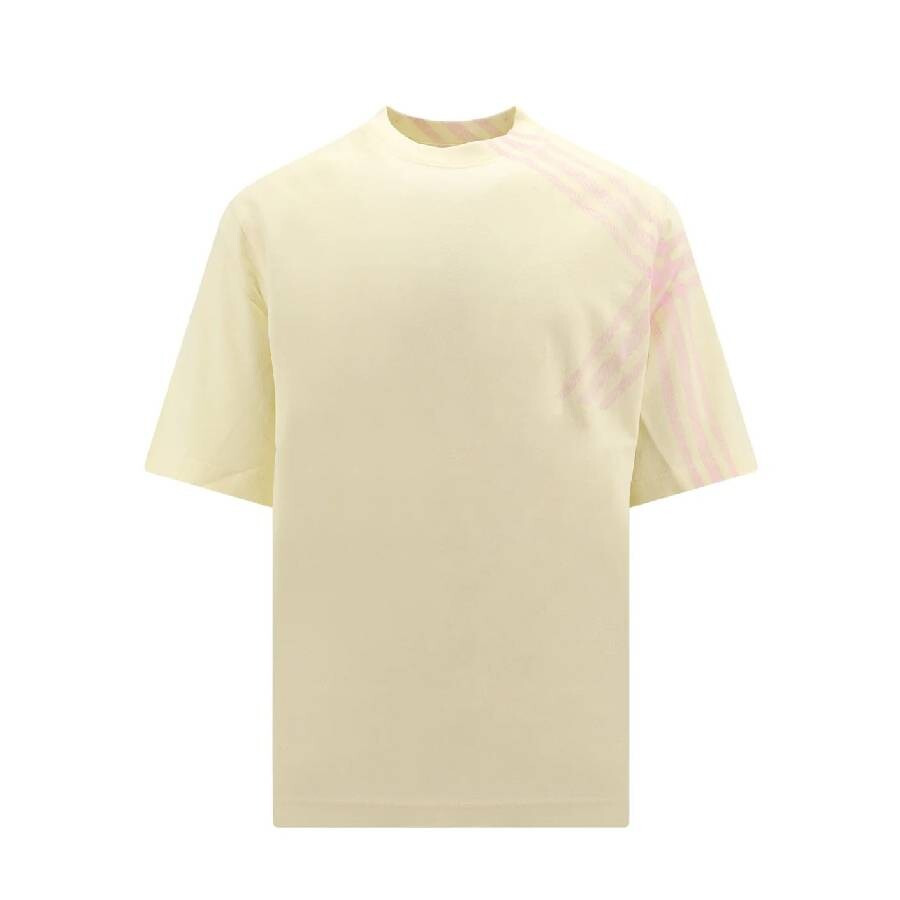 Burberry Check Sleeve Cotton T-shirt - 5