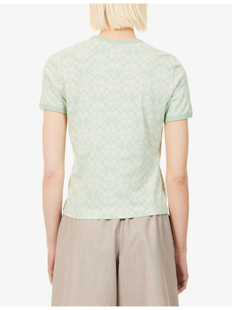 Coach x Brain Dead Signature Ringer Cotton-Jersey T-Shirt 4