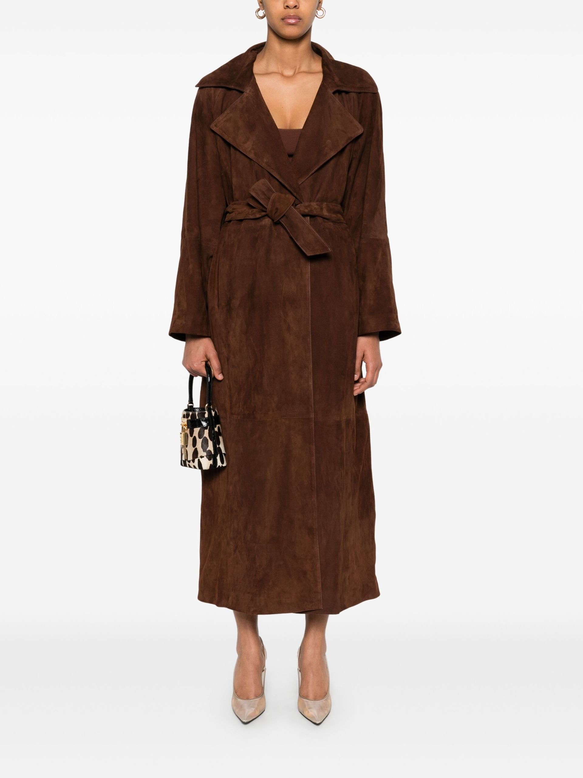 Belted Trench Coat - 2