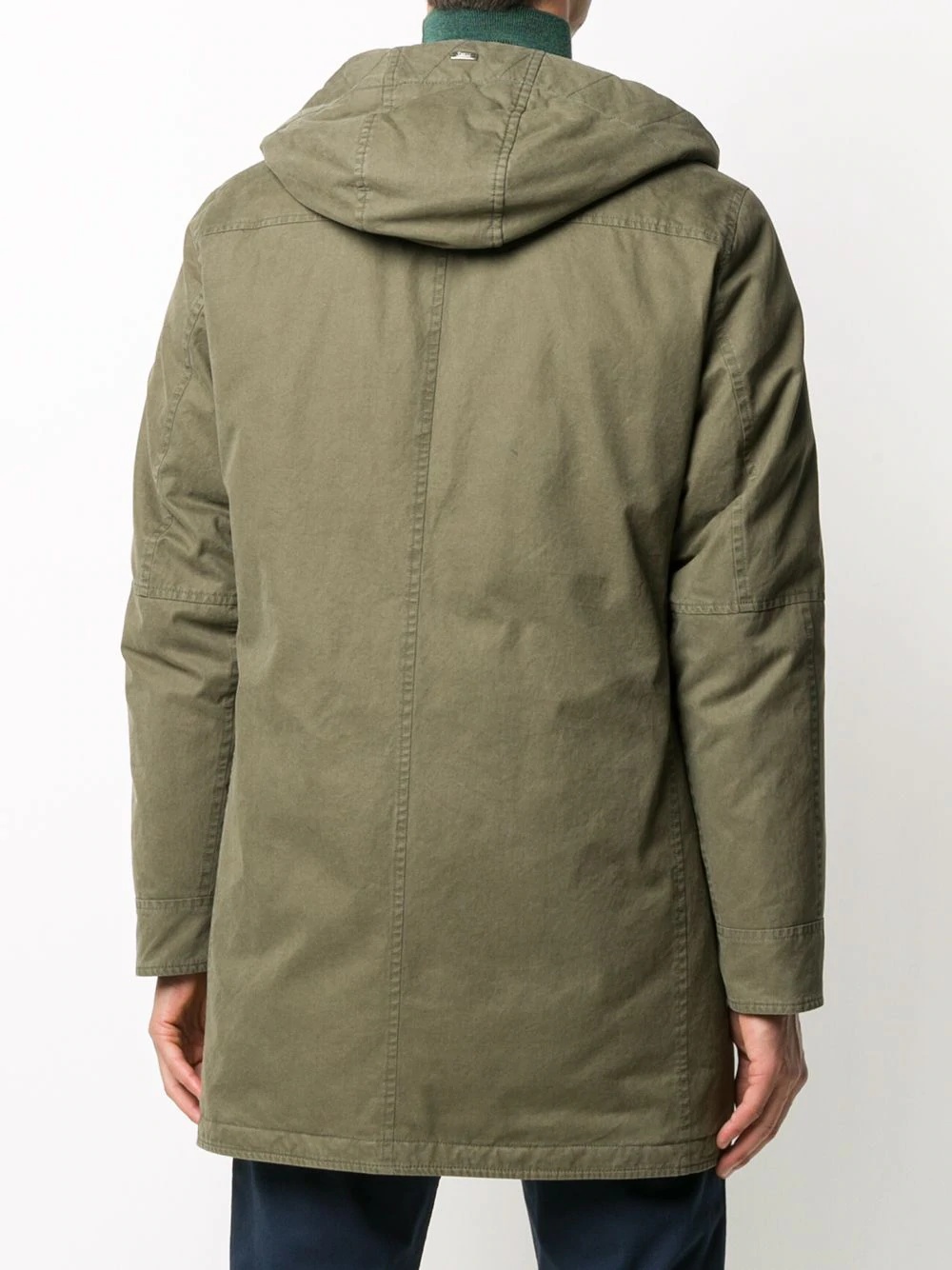 padded hooded coat - 4