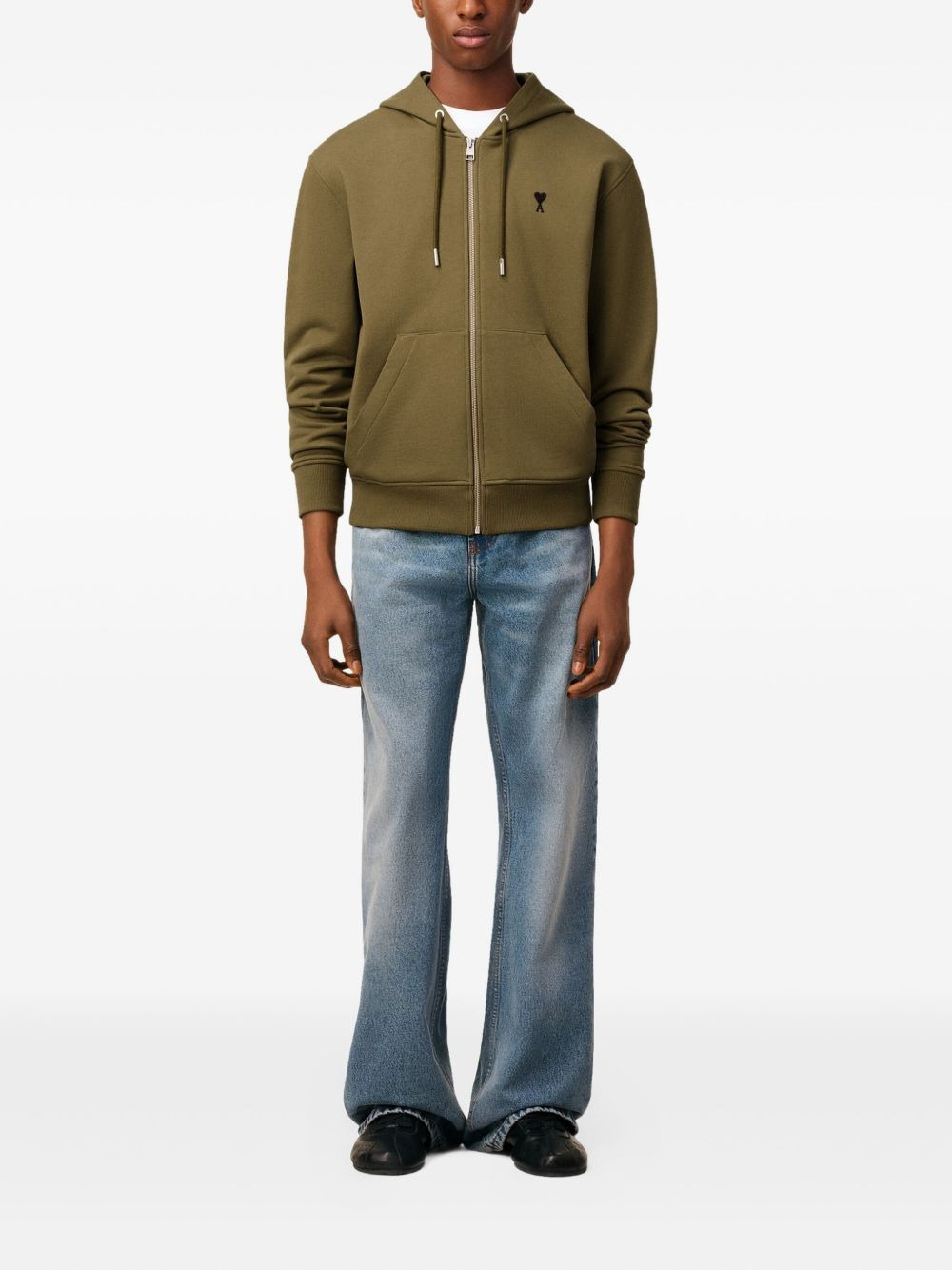 Ami-De-Coeur zip-up hoodie - 2