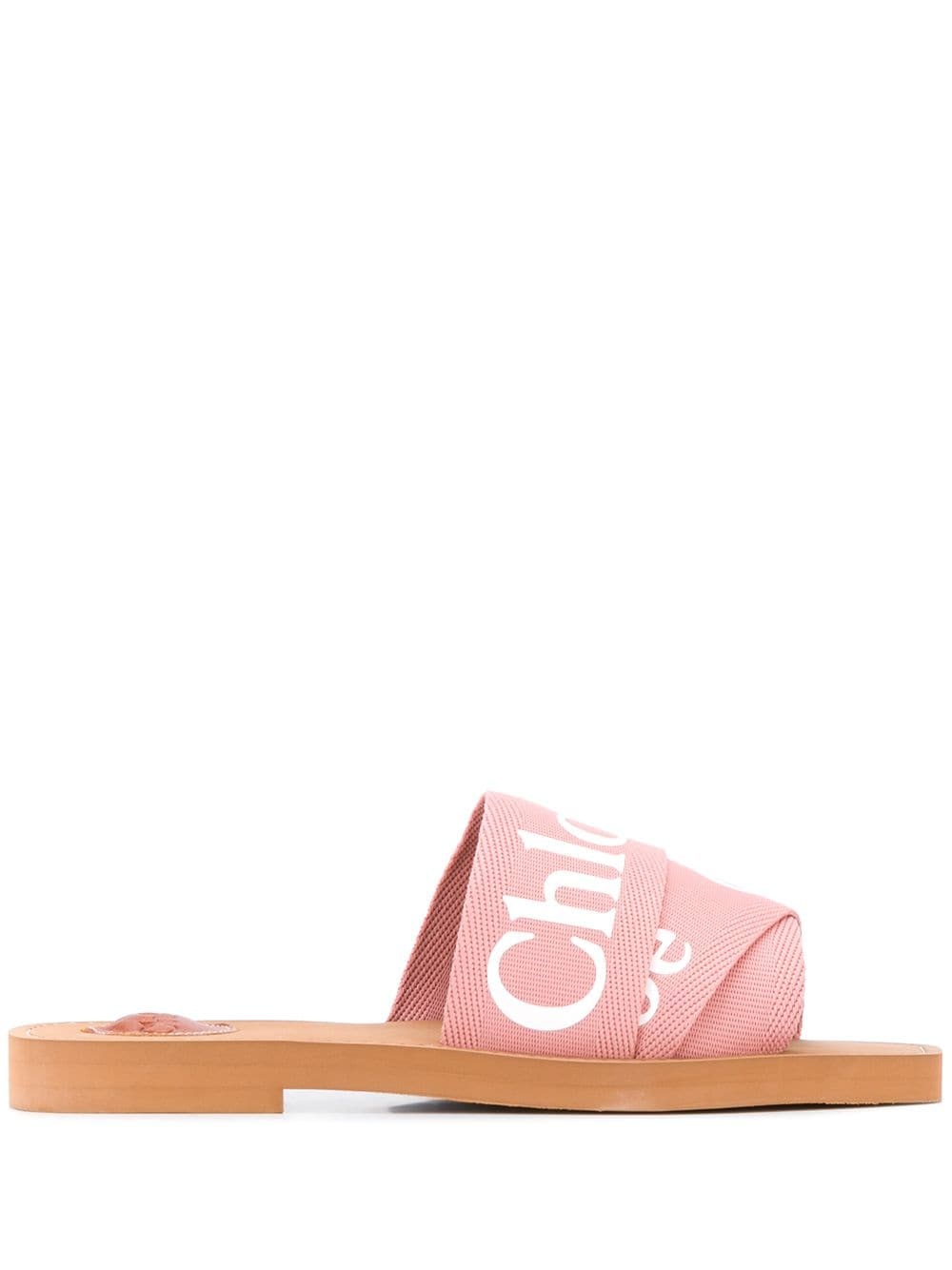 Woody logo-strap sandals - 1