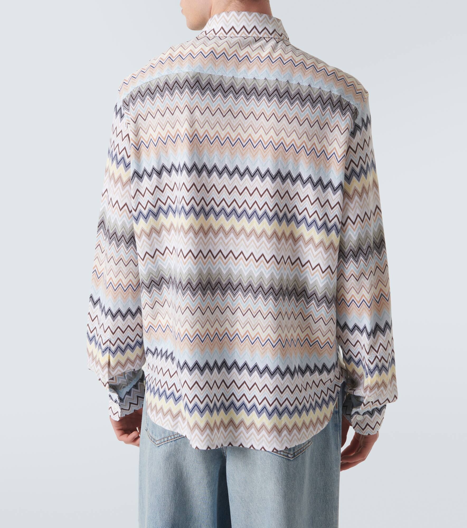 Zig Zag cotton shirt - 4