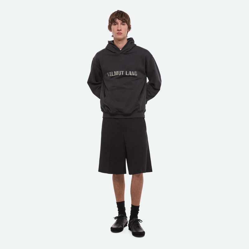 Helmut Lang PLAID LOGO HOODIE outlook