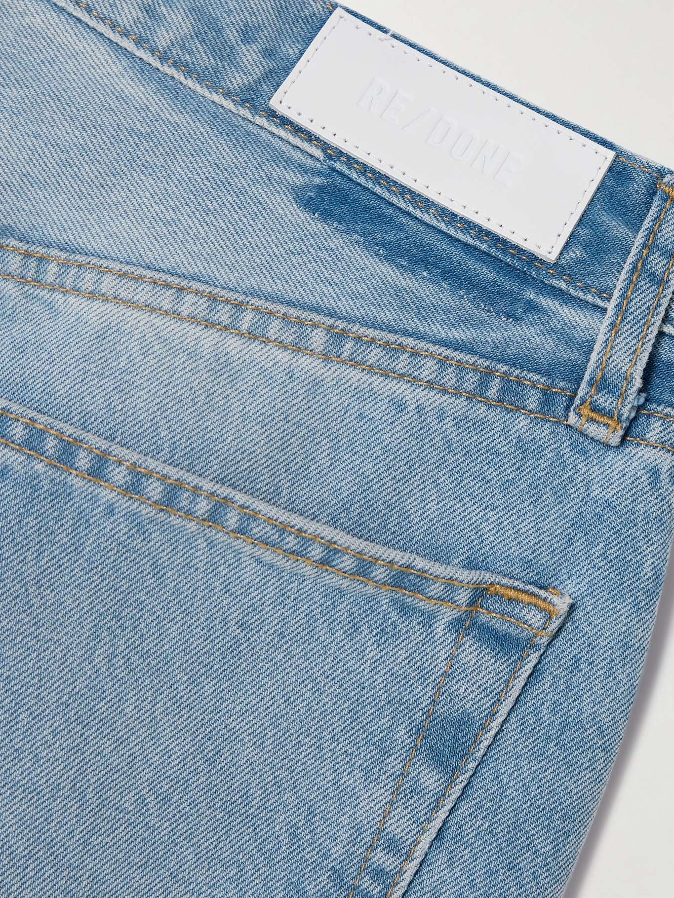 Skater organic denim shorts - 5